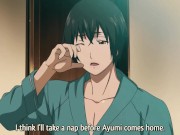 Horny Girl With Lascivious Tits Loves Netorare When Her Husband Is Working 5/16