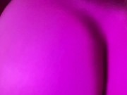 hot latina pussy penetrated by a big black dildo