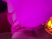 hot latina pussy penetrated by a big black dildo 6/16