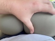 Big Ass Stepsister Humping and making Stepbro Cum 2/16