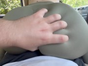 Big Ass Stepsister Humping and making Stepbro Cum 6/16