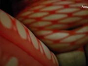 Latina en lenceria cogida y mamando verga