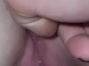 Teasing her tight wet pussy 2/16