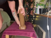 Enjoying an afternoon quickie