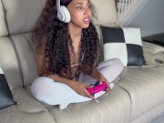 KhloeSweet Get Beat in the Game and Need to Take Her Mind Off of Thing with a Little Toy Play 1/16