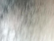 Rubbing my hairy black pussy 11/16