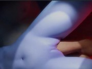 Bald Pussy Widowmaker Gets Her Cunt Fucked, Tight Ass Juno Gets Anal Creampied 4/16