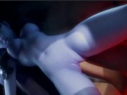 Bald Pussy Widowmaker Gets Her Cunt Fucked, Tight Ass Juno Gets Anal Creampied 6/16