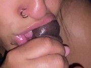 Slow crazy tongue action BJ 5/16