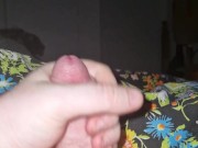 A quickie, hot cum all over me! I was bored lol... 2/16
