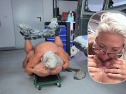 MILF Teacher Seduces Mechanic with a Wet Lesson - anal pissing enema fisting 5/16