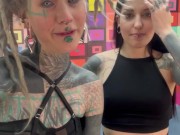 Anal Pornstars on Set - 3 Days Production  - Behind the Scenes with Goth Sluts 7/16