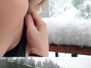 porn star business trip snow hot pool 2/16