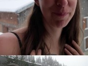 porn star business trip snow hot pool 4/16