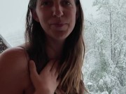 porn star business trip snow hot pool 6/16