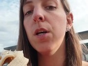 I eat a banana in public 2/16