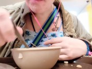 Just Ruby Eating breakfast 🤤 {Food Loading in Public} 12/16