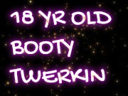 18yo Booty Twerkin’ in Slow Motion While I Touch Myself 🔥 2/16