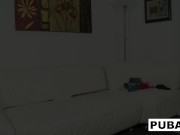 Blue dress babe gets banged by Chad 3/16