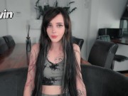 Hot Footjob Queen Face-Sits & Gets Cum on Soles 👣💦 pinkloving 1/16