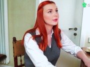 Teacher fucks hot student in library 4К - Eva Soda 1/16