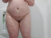 WATCHING BBW MASTURBATE IN SHOWER 4/16