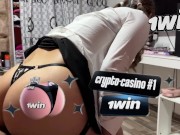 I didn't come to study... I came to provoke him. I'm fucking my friend's dad in his own bed. 🥵💦 8/16