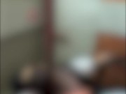 CUCKOLD TEXTS: Blowjob in the Office Emergency Stairwell 13/16