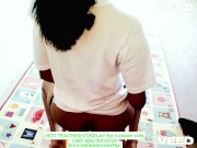 CUSTOM VIDEO BLOWJOB COSPLAY RED EBONY SUCKING BBC AND MASSAGE MAN FEET 15/16