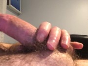 Thick Hairy Cock Cumshot