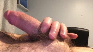 Thick Hairy Cock Cumshot