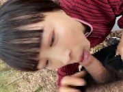 農家の巨乳黒髪人妻が野外で,ファンクラブ会員にフェラ｜日本人,素人,個撮,POV 4/16