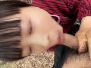 農家の巨乳黒髪人妻が野外で,ファンクラブ会員にフェラ｜日本人,素人,個撮,POV 7/16