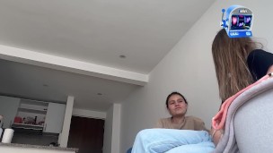 How nice it feels to do scissors with my neighbor