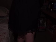 Pov Me follo a una gotica culona (Culo enorme) 1/16