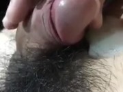 Flicking my frenulum until I cum 16/16