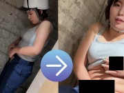 女大工のムチムチ黒髪20代女子がトイレで休憩中オナニー｜日本人,素人,個撮,POV 16/16