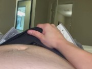 Dick pulled out from underwear 2/16