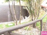 Blowjob to my horny boyfriend big dick in public Sauna 11/16