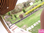 Blowjob to my horny boyfriend big dick in public Sauna 9/16