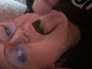 Gingerlilly gets huge facial 4/16