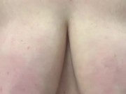 BBW Strips Teases before showing off large breast 13/16