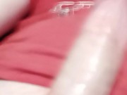 Blowing a hot load on myself 14/16