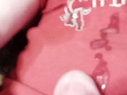 Blowing a hot load on myself 15/16