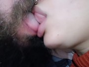 she kiss doing a nice handjob on my dick, she loves massaging the dick while kissing🍌😋🫦🤤💦🍌😚😘 1/16