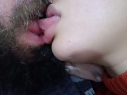 she kiss doing a nice handjob on my dick, she loves massaging the dick while kissing🍌😋🫦🤤💦🍌😚😘 6/16
