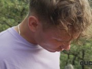 CUCK4K. Young wife is giving a deepthroat and other holes, cuckold’s dream came true 4/16