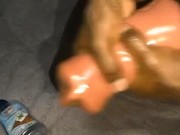 VERY TIGHT FAKE PUSSY COULDN'T FIT MY COCK 8/16