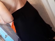 Milf pinned me hard against the fridge and fucked me hard - Lesbian_illusion 8/16