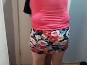 My neighbor pressed me hard against the wall and fucked me hard - IkaSmokS 9/16